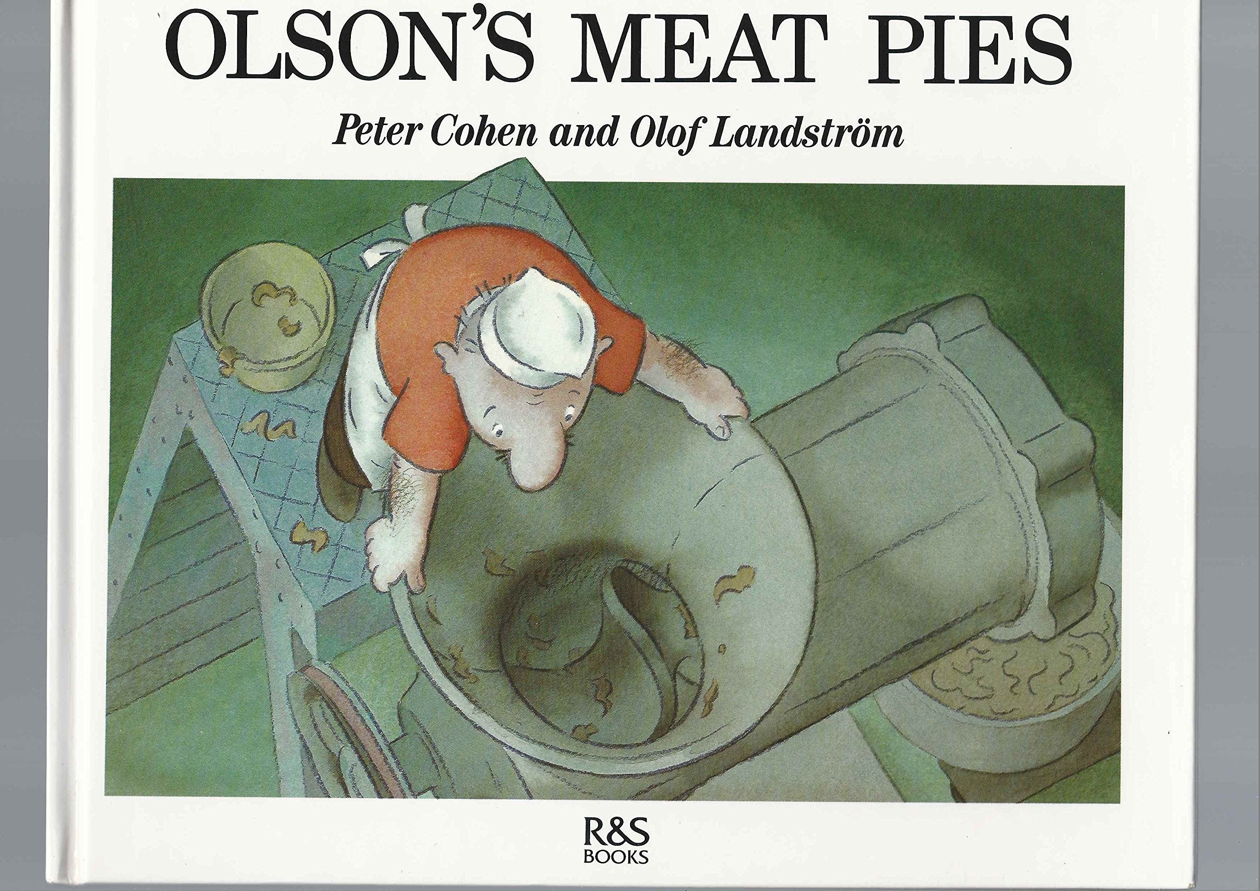 Olson's Meat Pies (English and Swedish Edition),Used