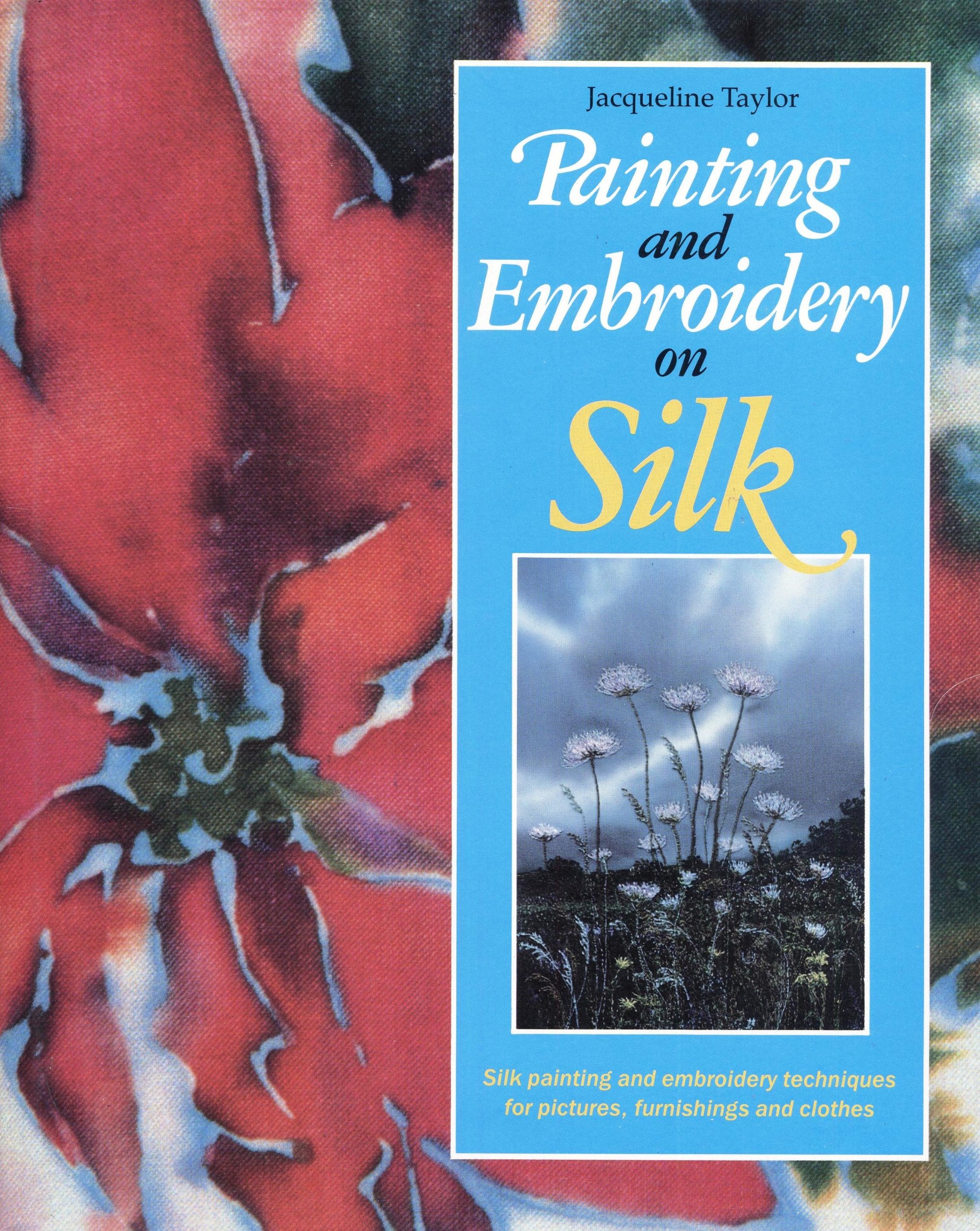 Painting and Embroidery on Silk,Used