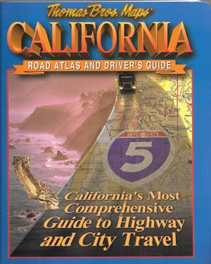 California Road Atlas and Driver's Guide, 1997 (Thomas Guide California Road Atlas & Driver's Guide),Used