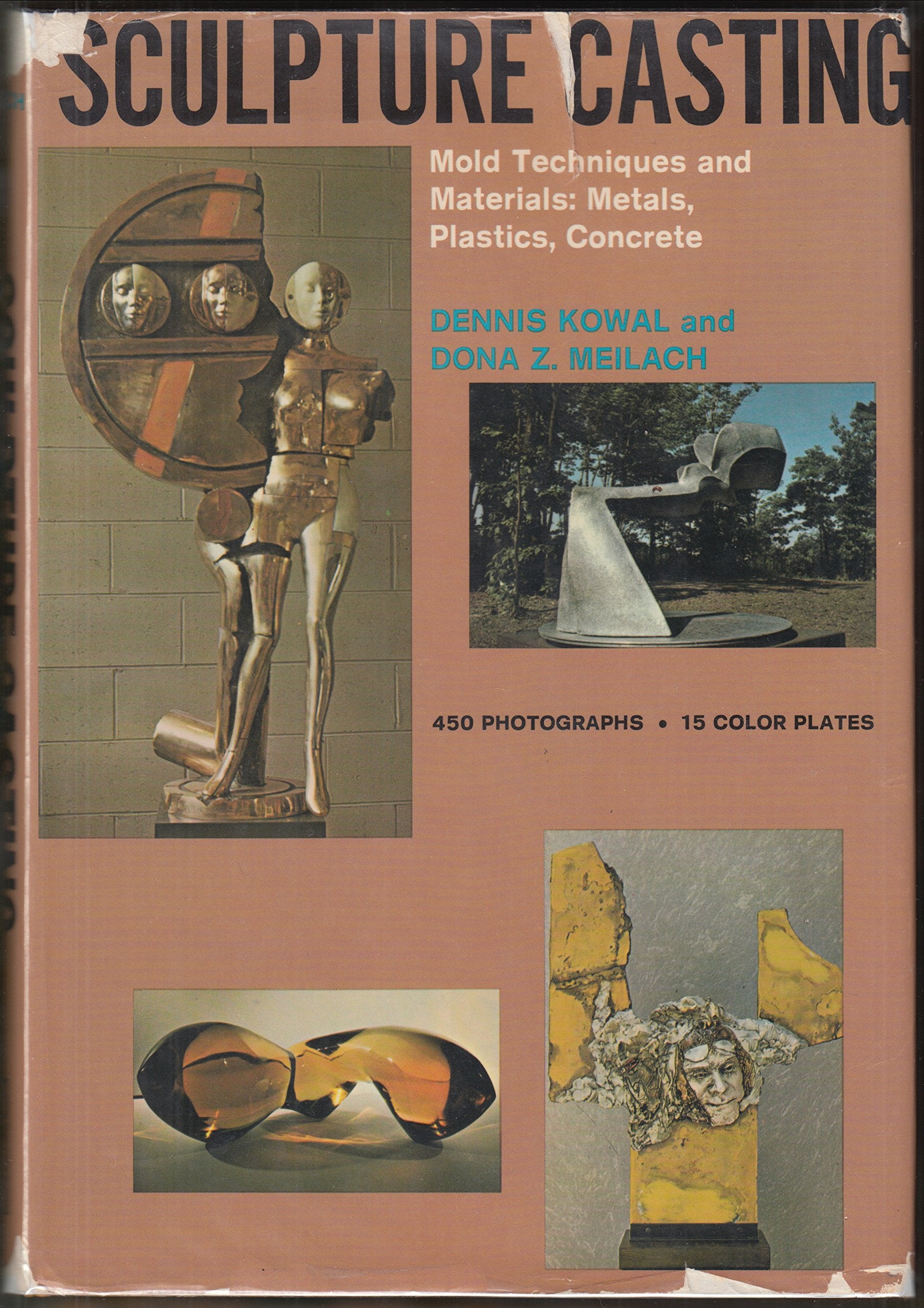 Sculpture Casting; Mold Techniques and Materials, Metals, Plastics, Concrete,,Used