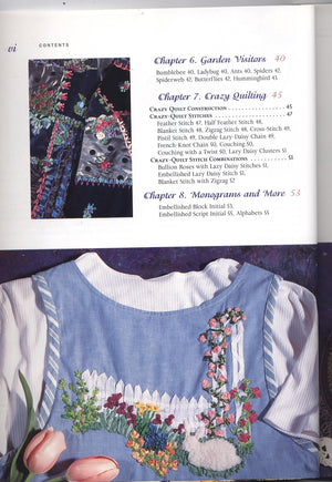 Ribbon Embroidery by Machine,Used