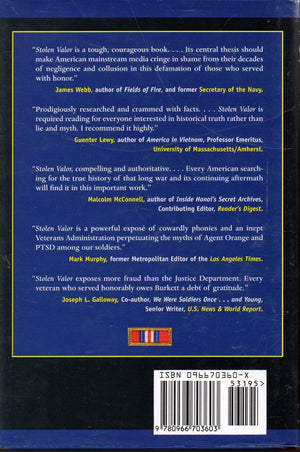 Stolen Valor : How the Vietnam Generation Was Robbed of Its Heroes and Its History,Used