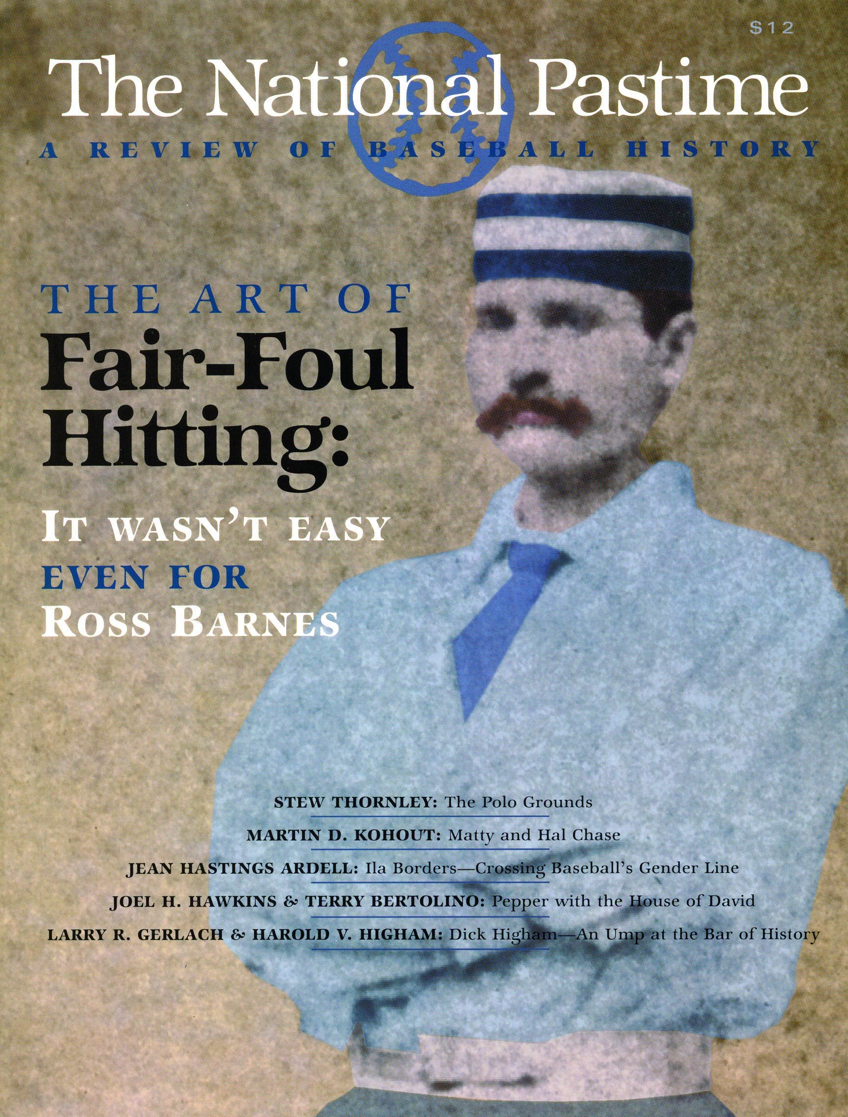 The National Pastime, Volume 20: A Review of Baseball History,Used