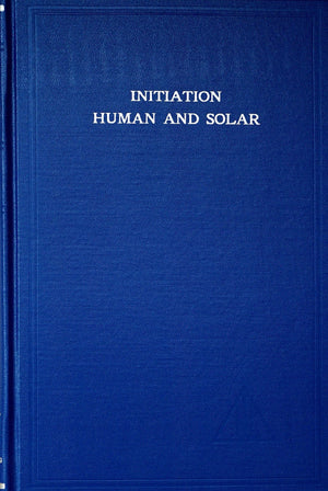 Initiation, Human and Solar,Used
