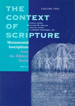 Monumental Inscriptions from the Biblical World (CONTEXT OF SCRIPTURE),Used