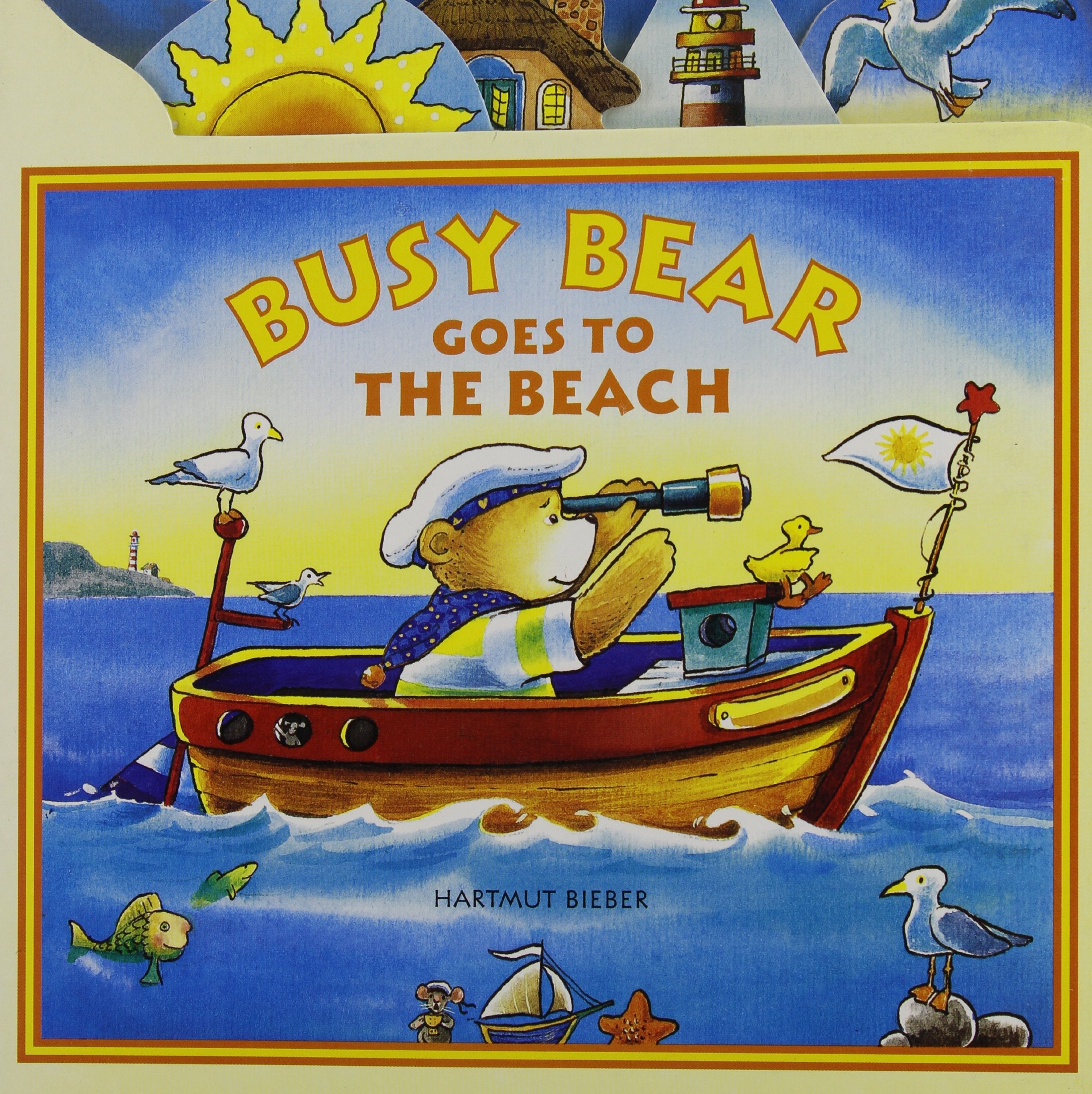 Busy Bear Goes to the Beach,Used