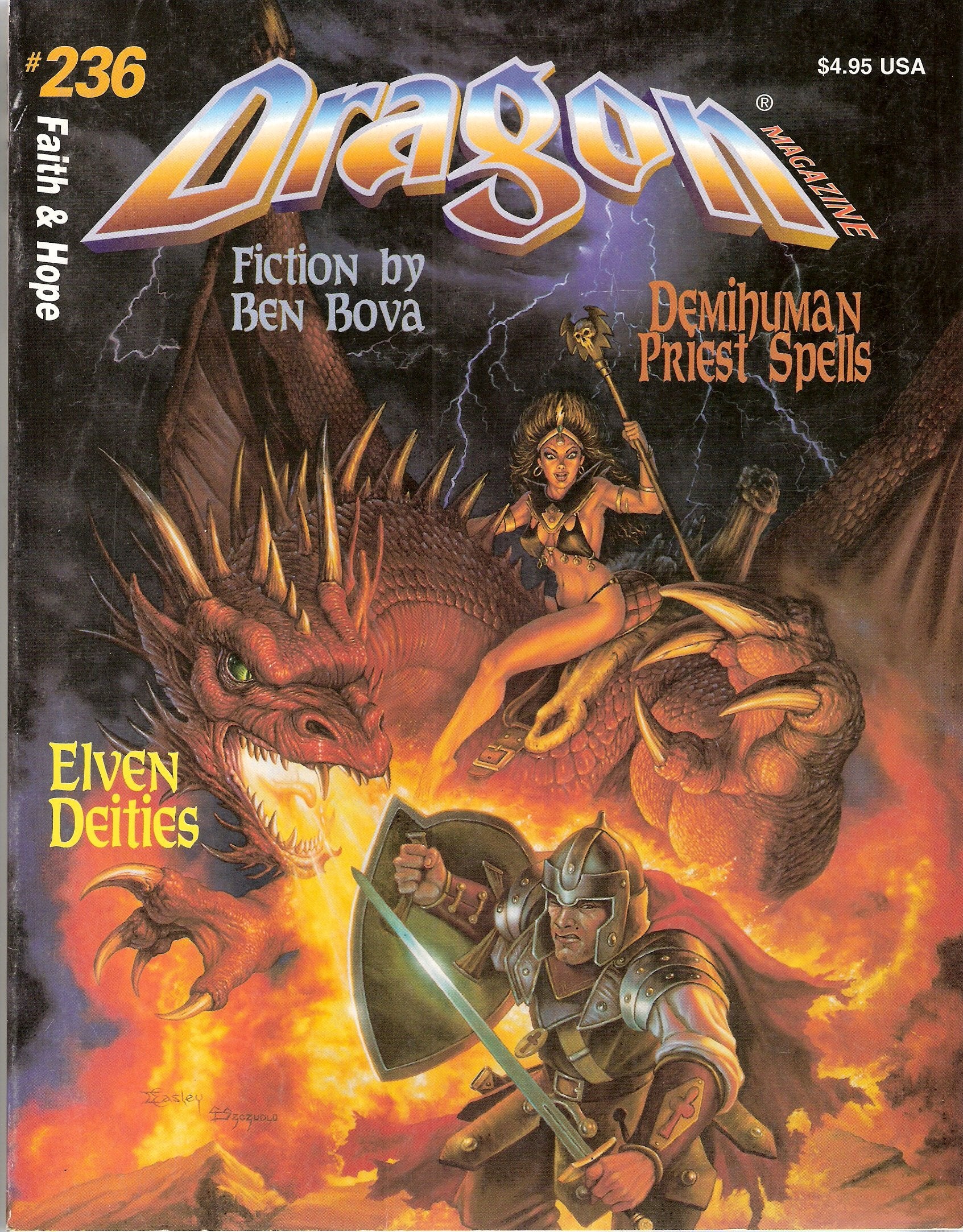 Dragon Magazine # 236 (Monthly Magazine),Used