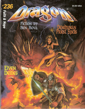 Dragon Magazine # 236 (Monthly Magazine),Used