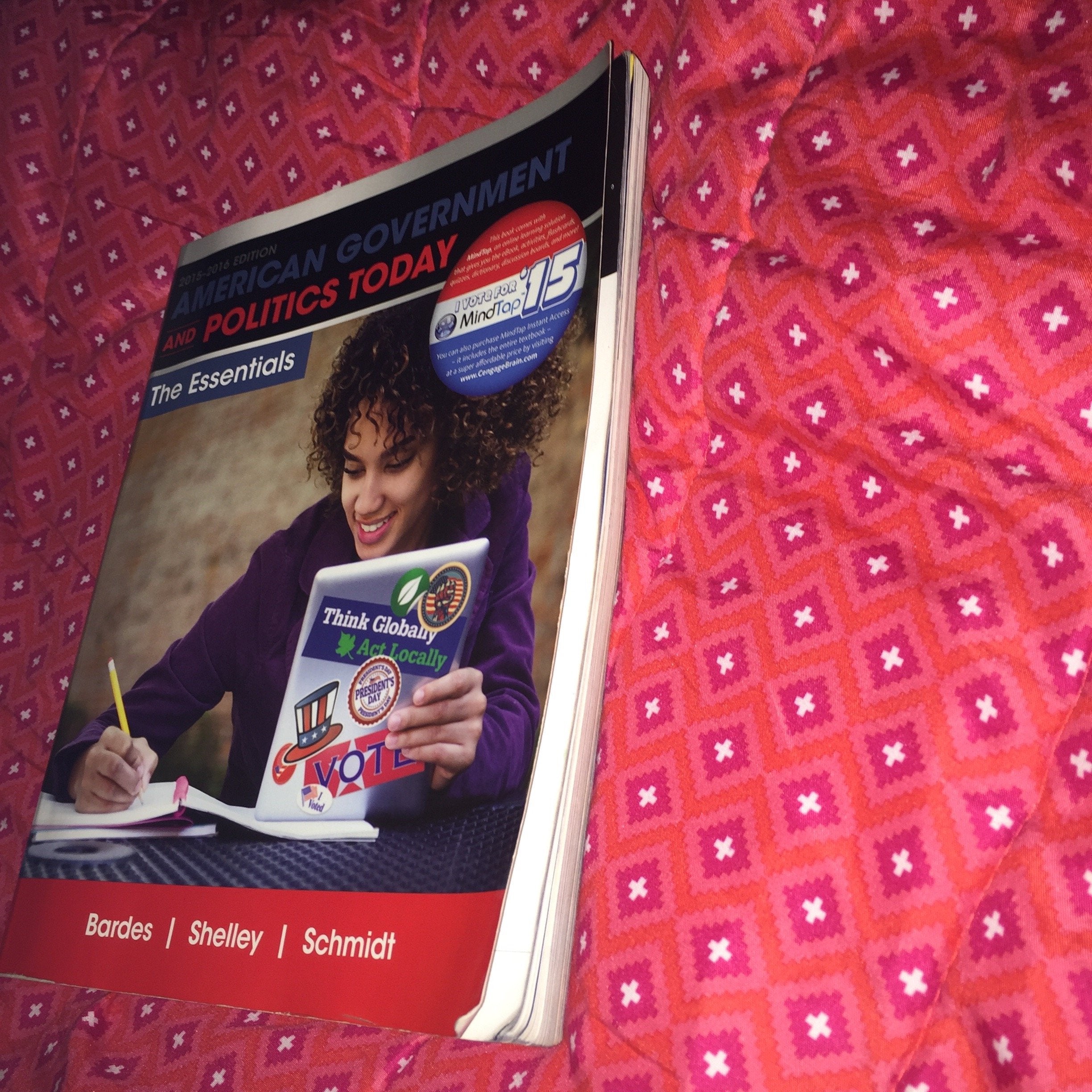 American Government and Politics Today: Essentials 20152016 Edition (with MindTap Political Science, 1 term (6 months) Printed ,Used