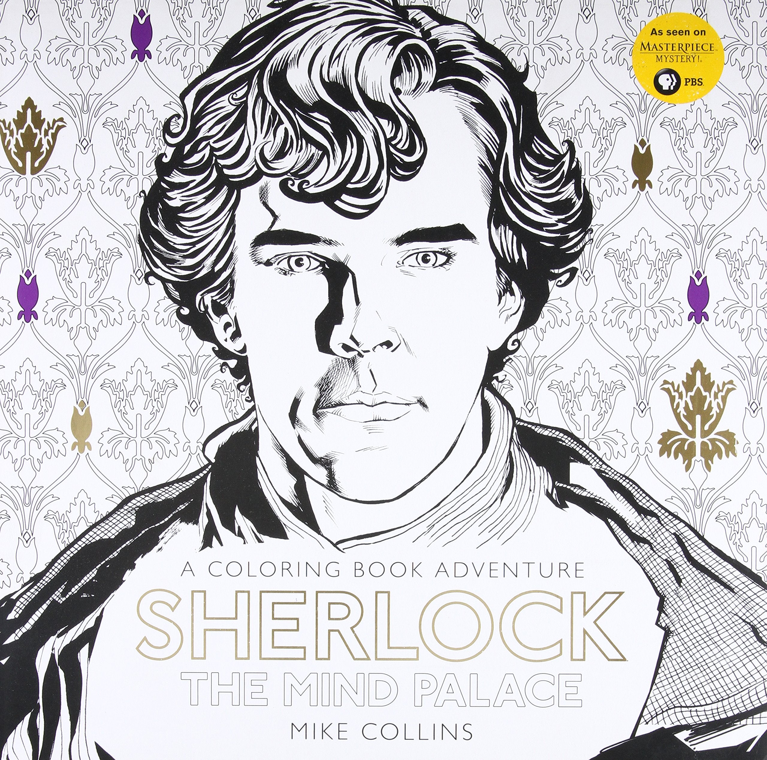 Sherlock: The Mind Palace: A Coloring Book Adventure-new