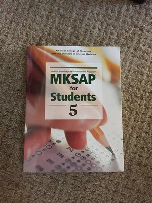 MKSAP for Students 5,Used