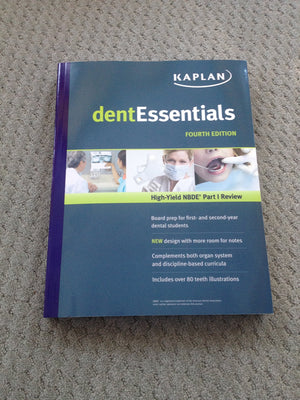 dentEssentials: HighYield NBDE Part I Review: Board Prep for First and SecondYear Dental Students,Used