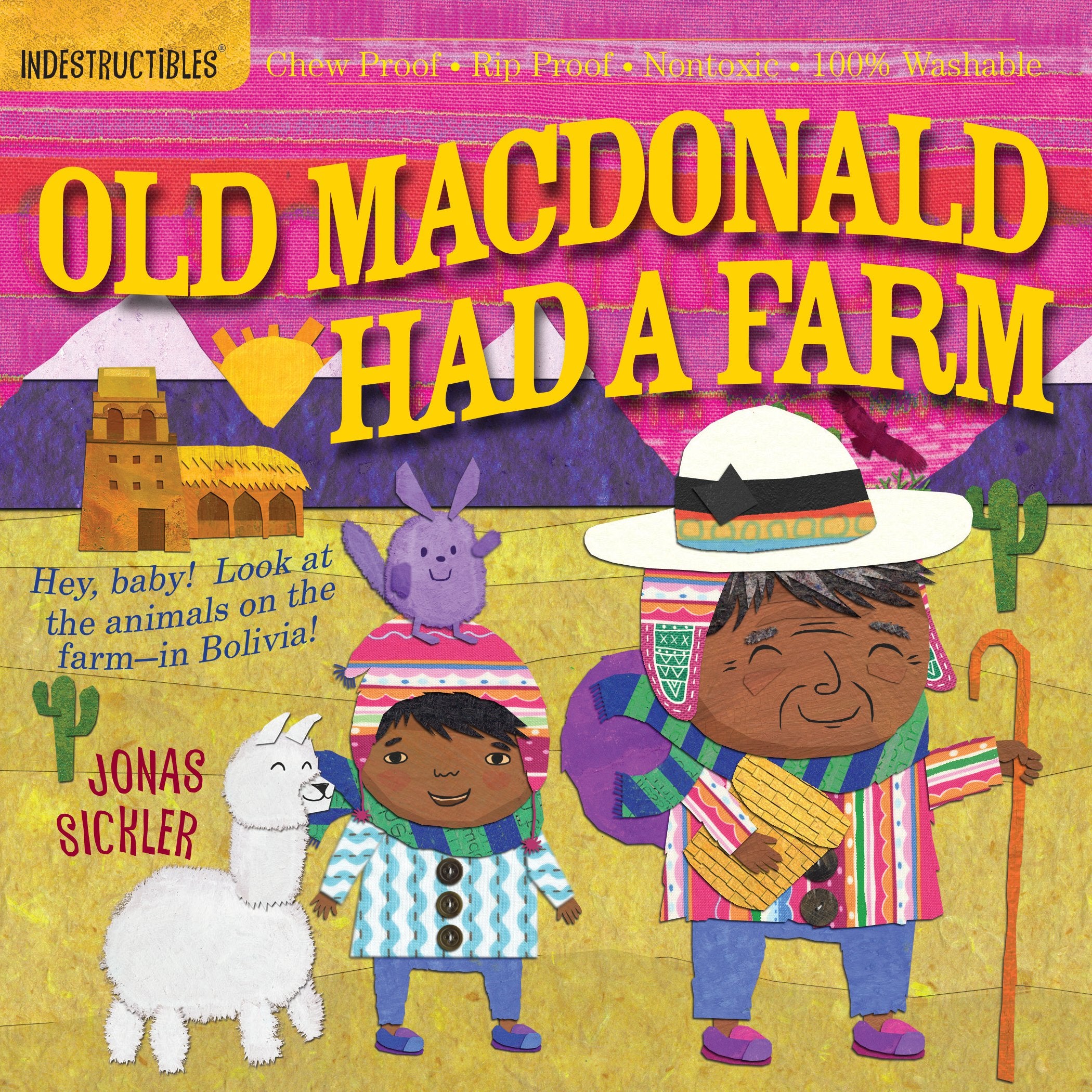 Indestructibles: Old MacDonald Had a Farm: Chew Proof  Rip Proof  Nontoxic  100% Washable (Book for Babies, Newborn Books, Safe ,Used