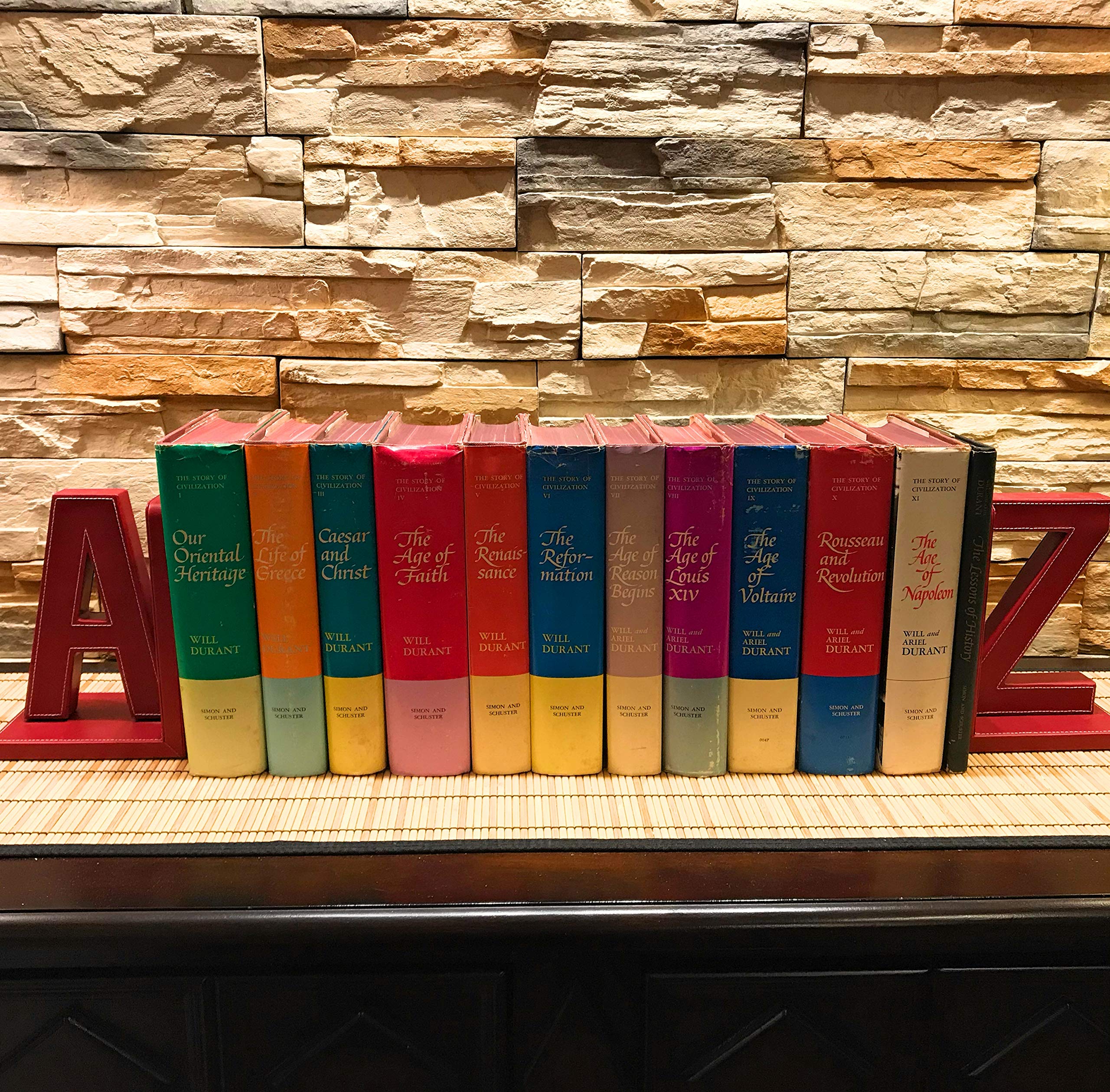 The Story of Civilization [Volumes 1 to 11] (Hardcover Set 19631975),Used