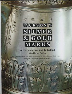 Jackson'S Silver And Gold Marks Of England, Scotland & Ireland,Used