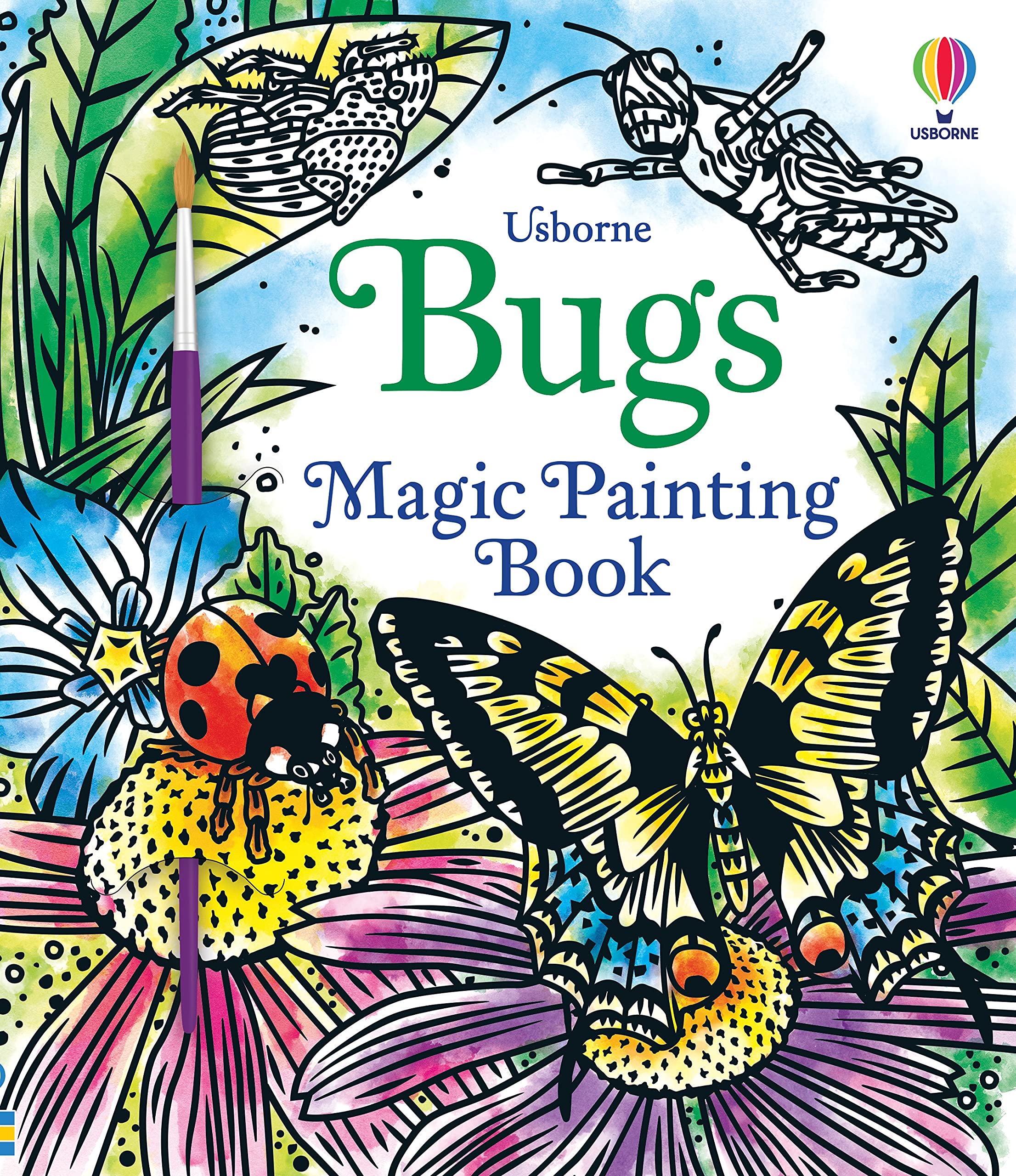 Bugs Magic Painting Book (Magic Painting Books),New