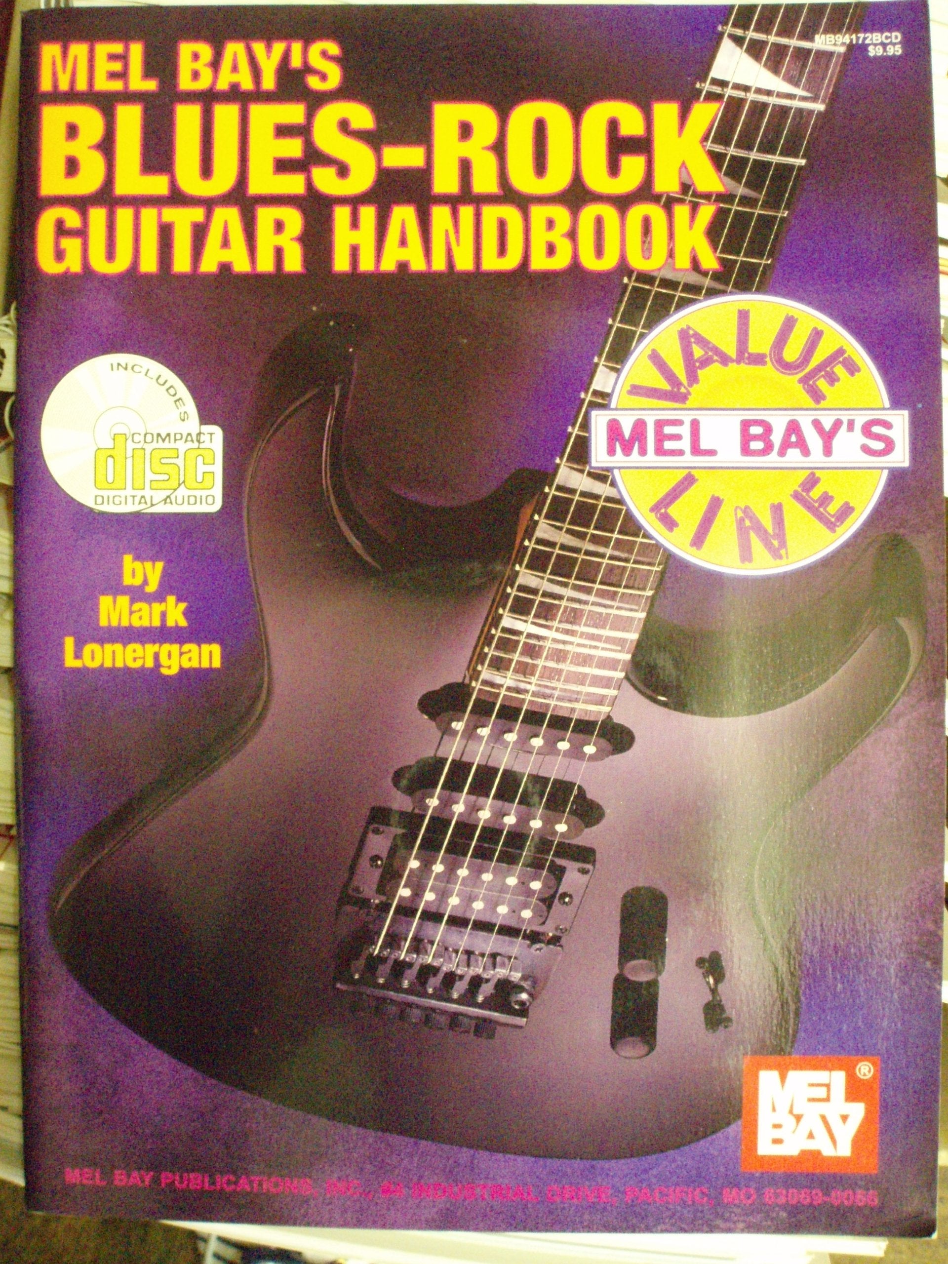 Mel Bay's BluesRock Guitar Handbook,Used