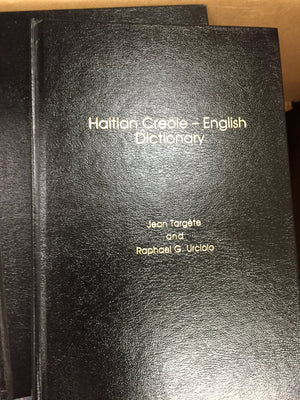 Haitian Creole English Dictionary,Used