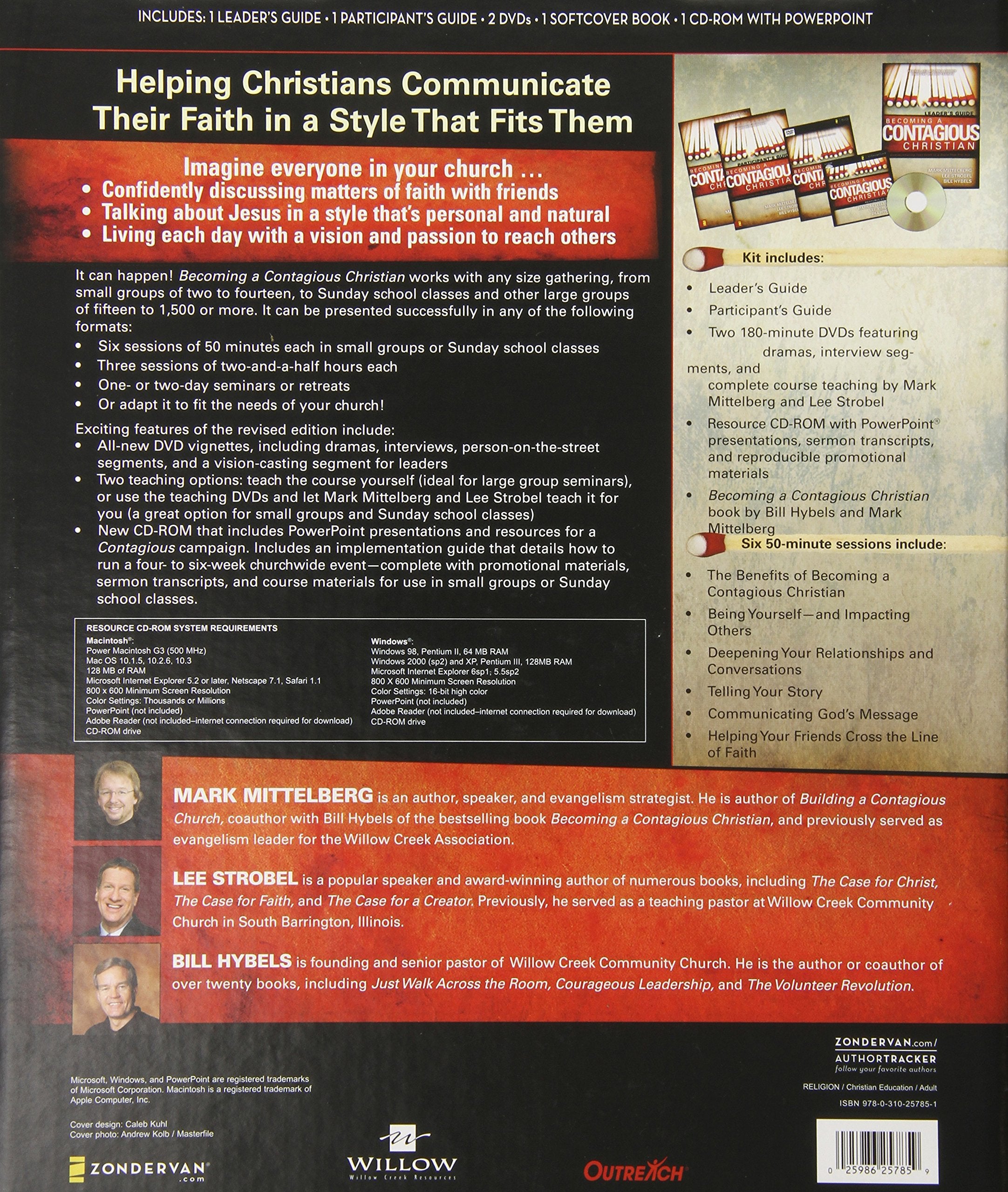 Becoming A Contagious Christian (Video Curriculum Kit),New