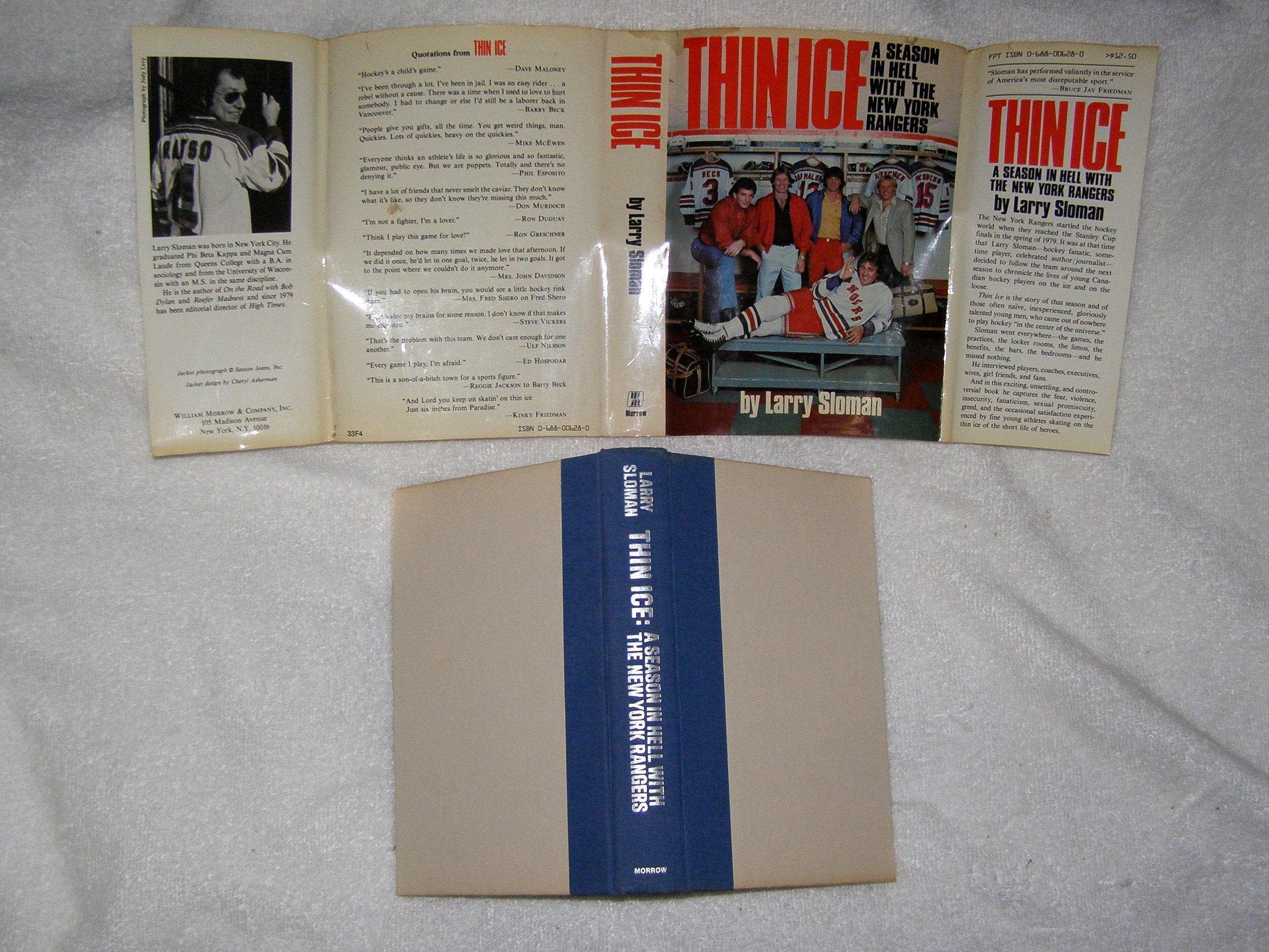 Thin ice: A season in hell with the New York Rangers,Used