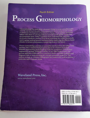 Process Geomorphology,New