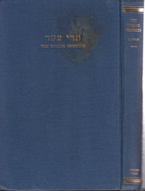 Twelve Prophets (Soncino Books of the Bible) (English and Hebrew Edition),Used