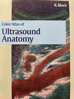 Color Atlas Of Ultrasound Anatomy