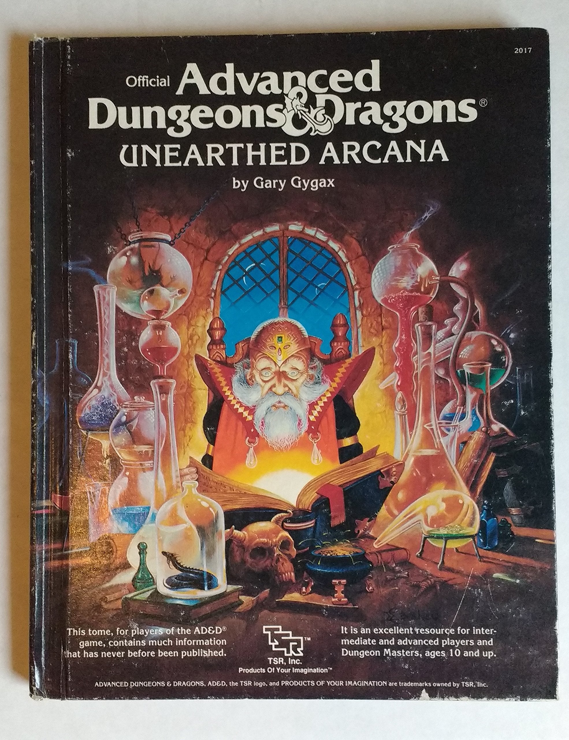 Official Advanced Dungeons And Dragons, Unearthed Arcana,Used
