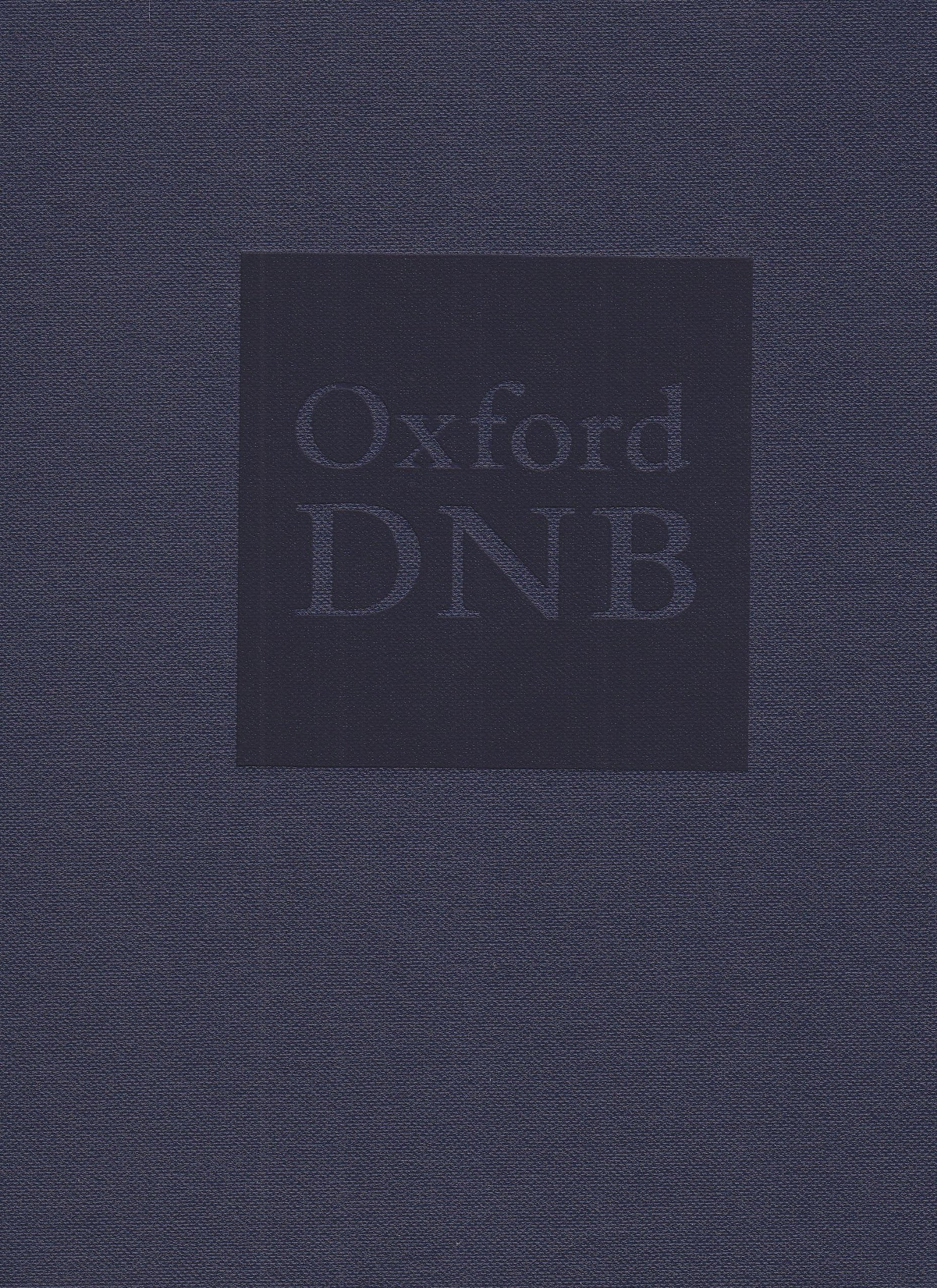 Oxford Dictionary of National Biography,Used
