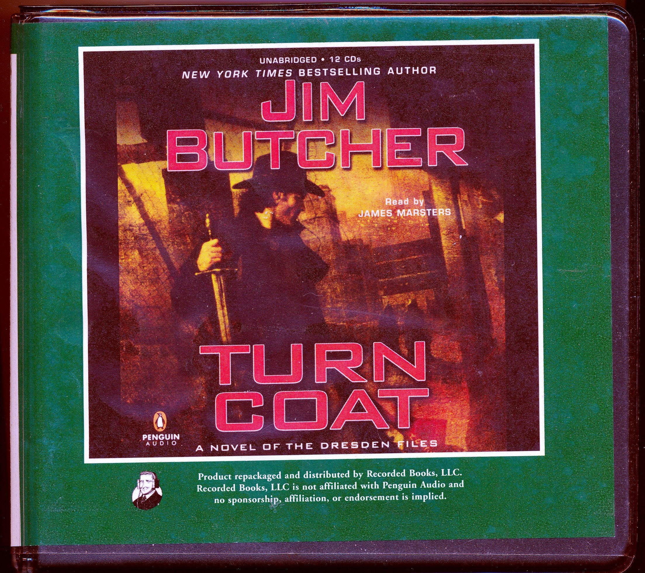 Turn Coat Unabridged CD (The Dresden Files),Used
