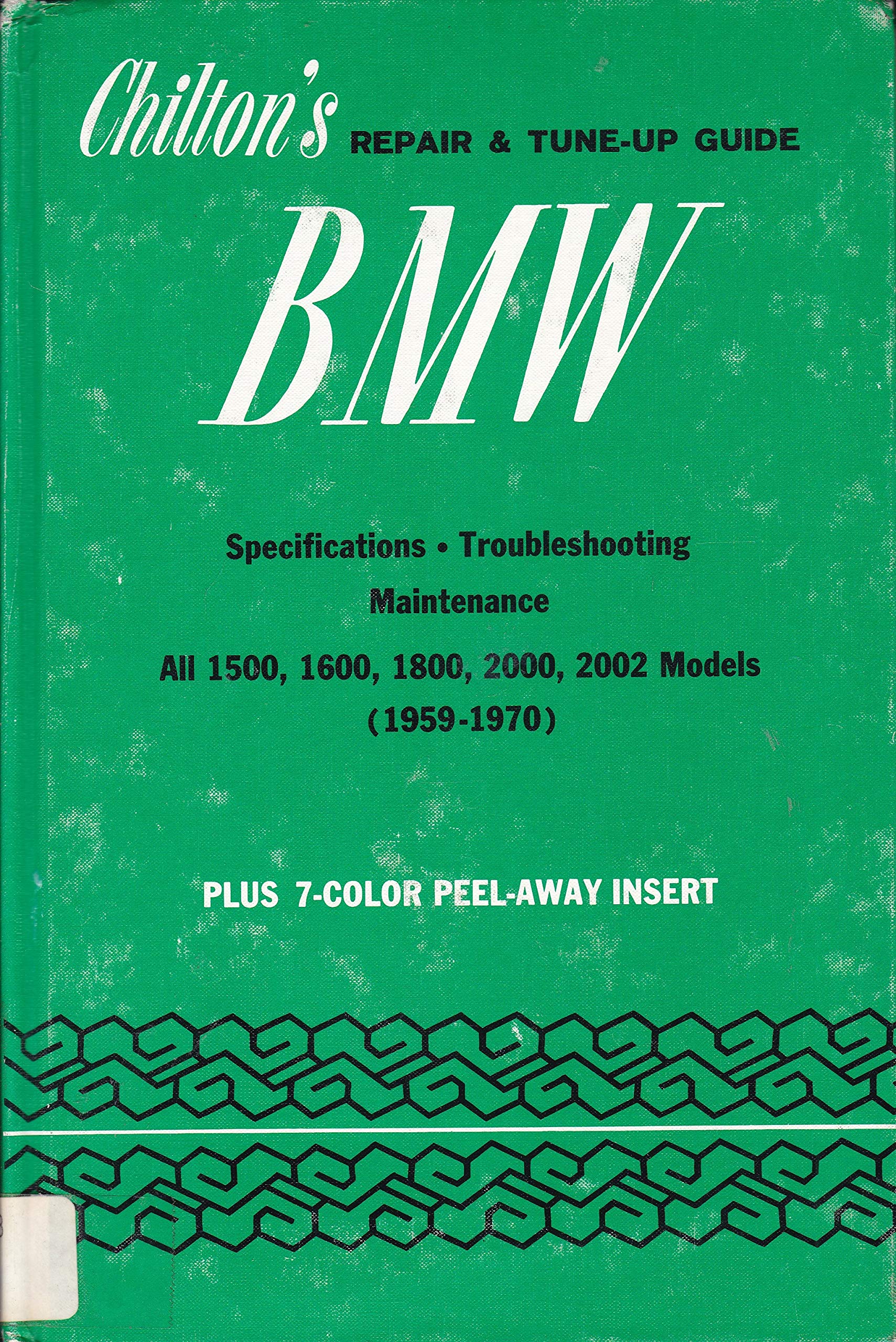 Chilton's repair and tuneup guide for the BMW,Used