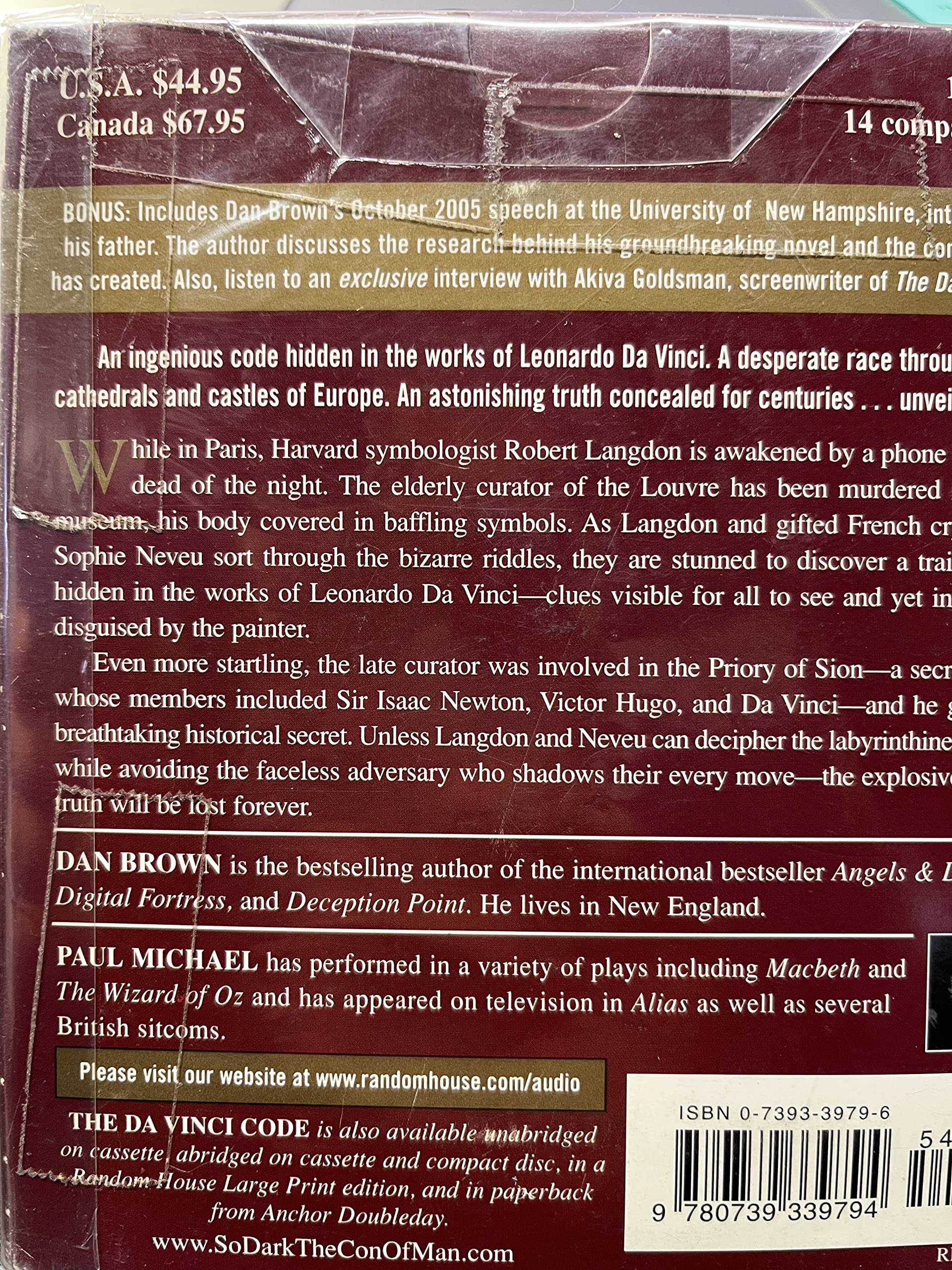 The Da Vinci Code,Used