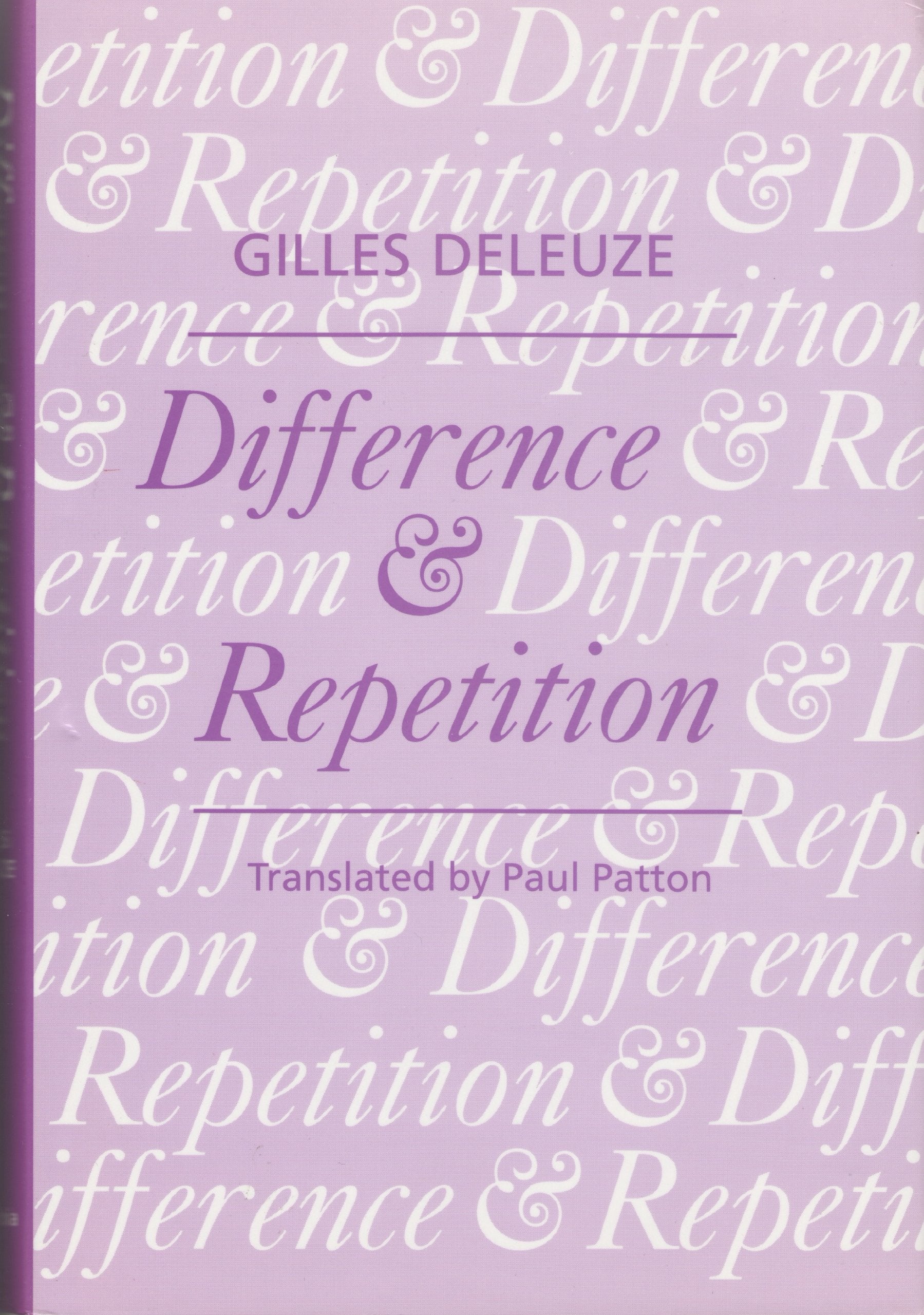 Difference and Repetition (European Perspectives: A Series in Social Thought and Cultural Criticism),Used
