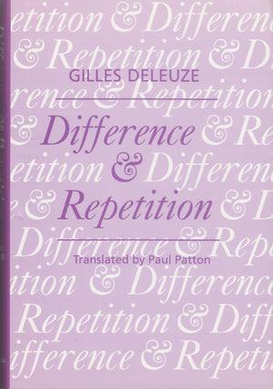 Difference and Repetition (European Perspectives: A Series in Social Thought and Cultural Criticism),Used