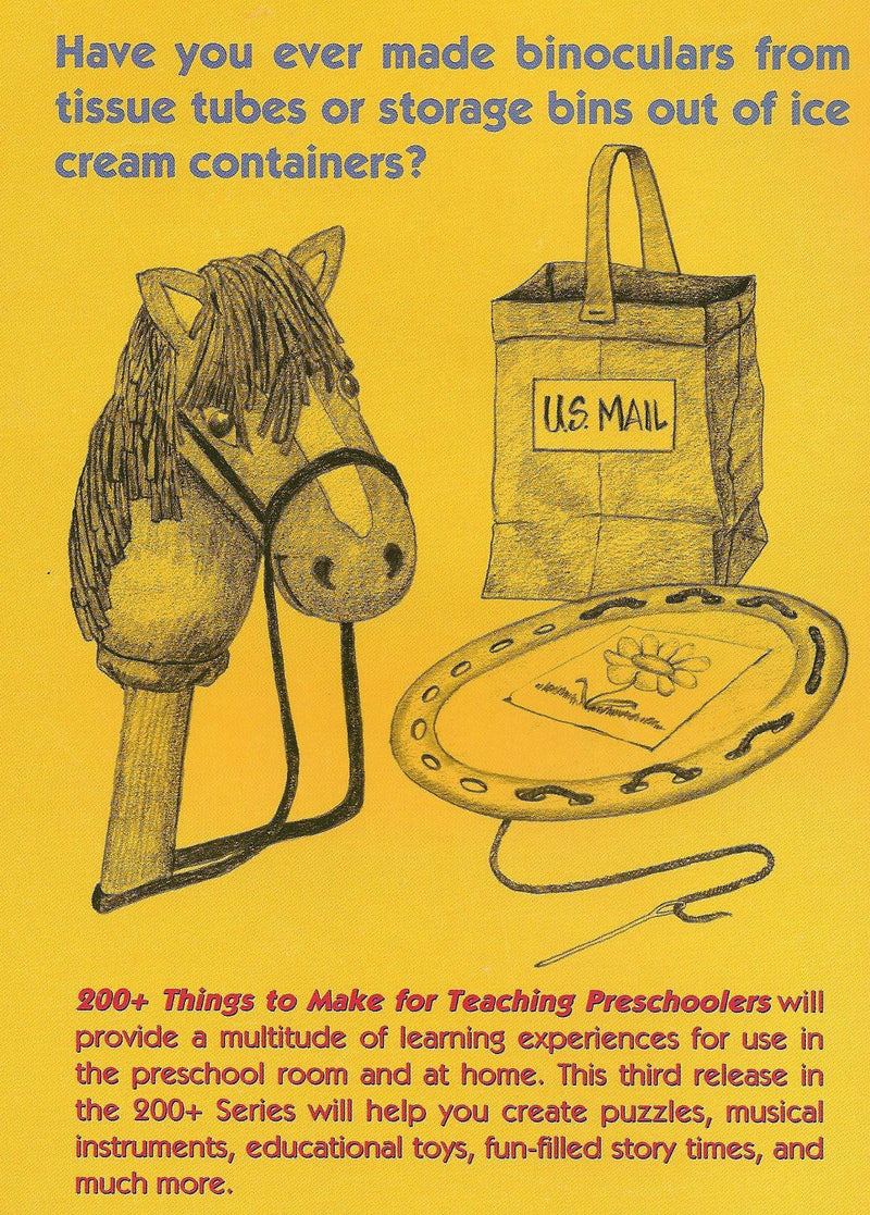 200+ Things to Make for Teaching Preschoolers,Used