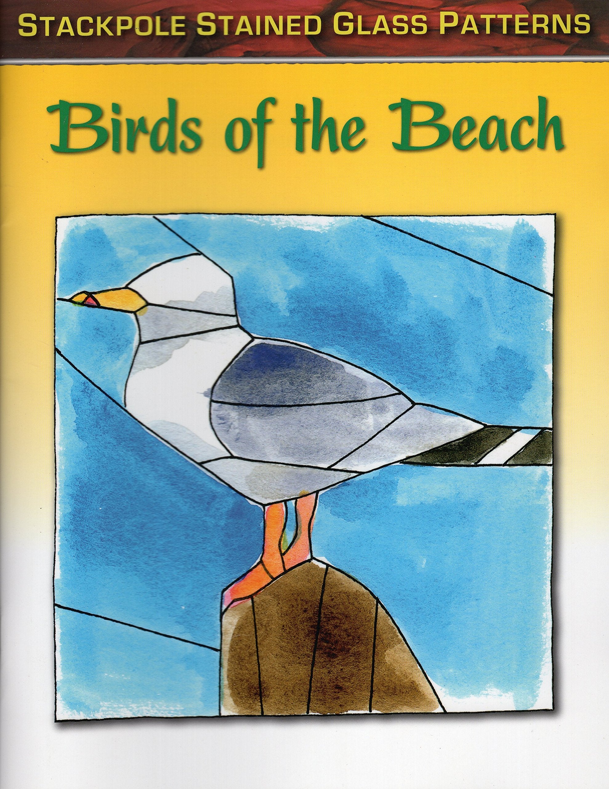 Birds Of The Beach (Stained Glass Patterns) [Paperback] [Mar 01, 2015] Alliso...,New