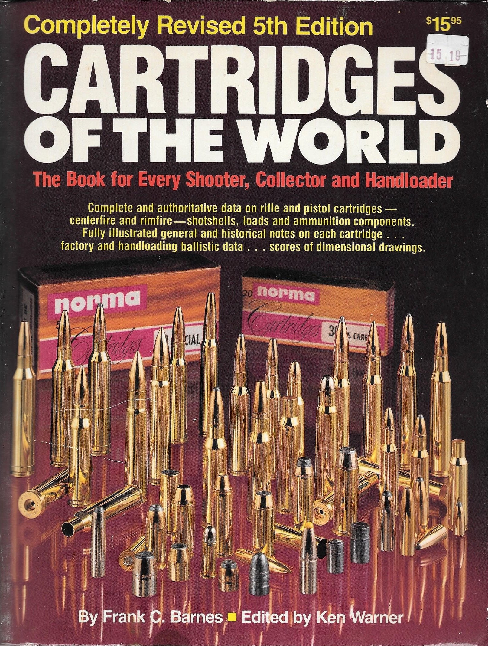 Cartridges Of The World, 5Th Edition,Used