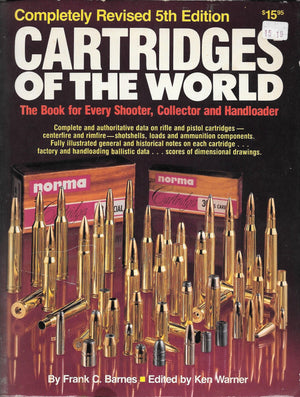 Cartridges Of The World, 5Th Edition,Used