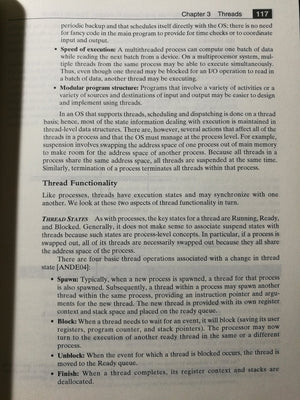 Operating Systems: Internals and Design Principles (7th Edition),Used