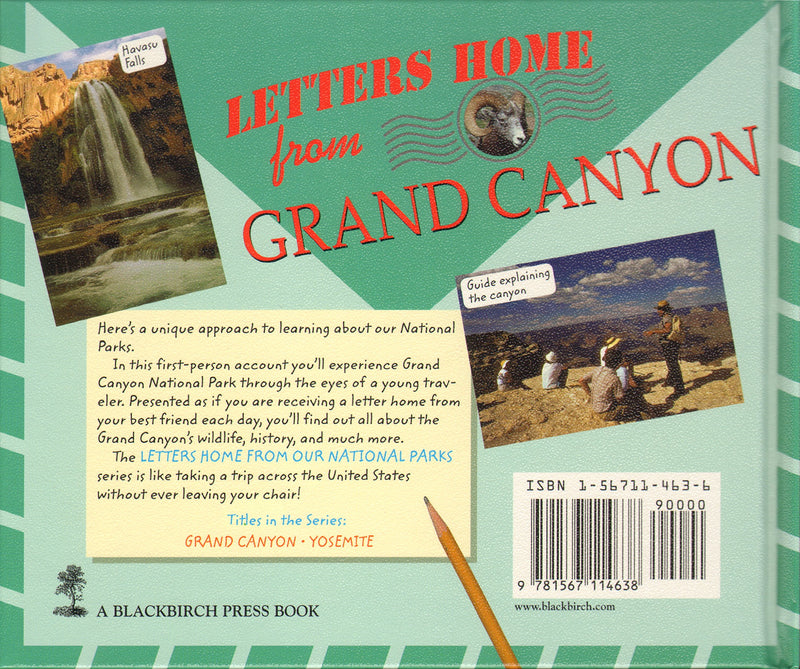 Letters Home From Our National Parks  Grand Canyon,Used