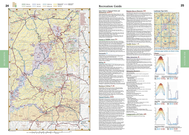 Benchmark Utah Road & Recreation Atlas, 6Th Edition,New