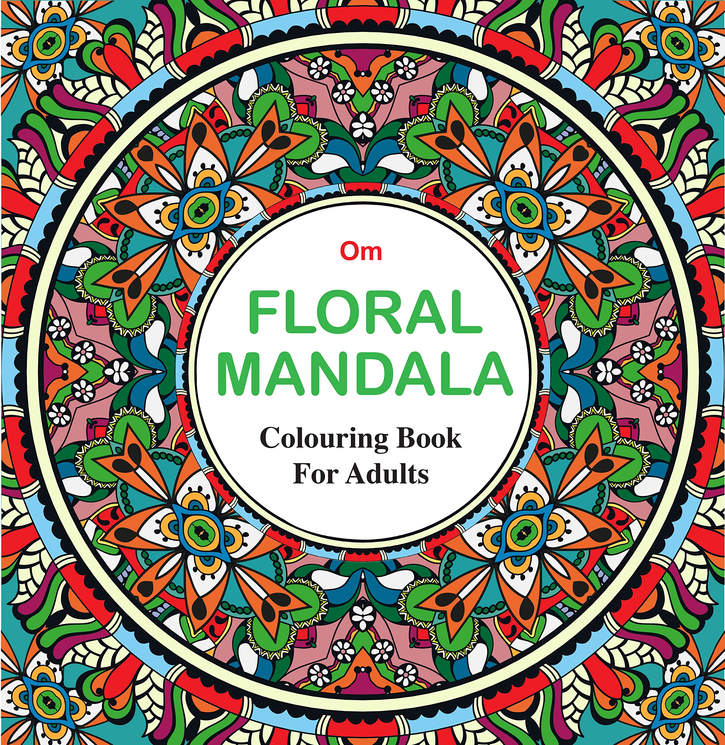 Colouring Book For Adults - Floral Mandala