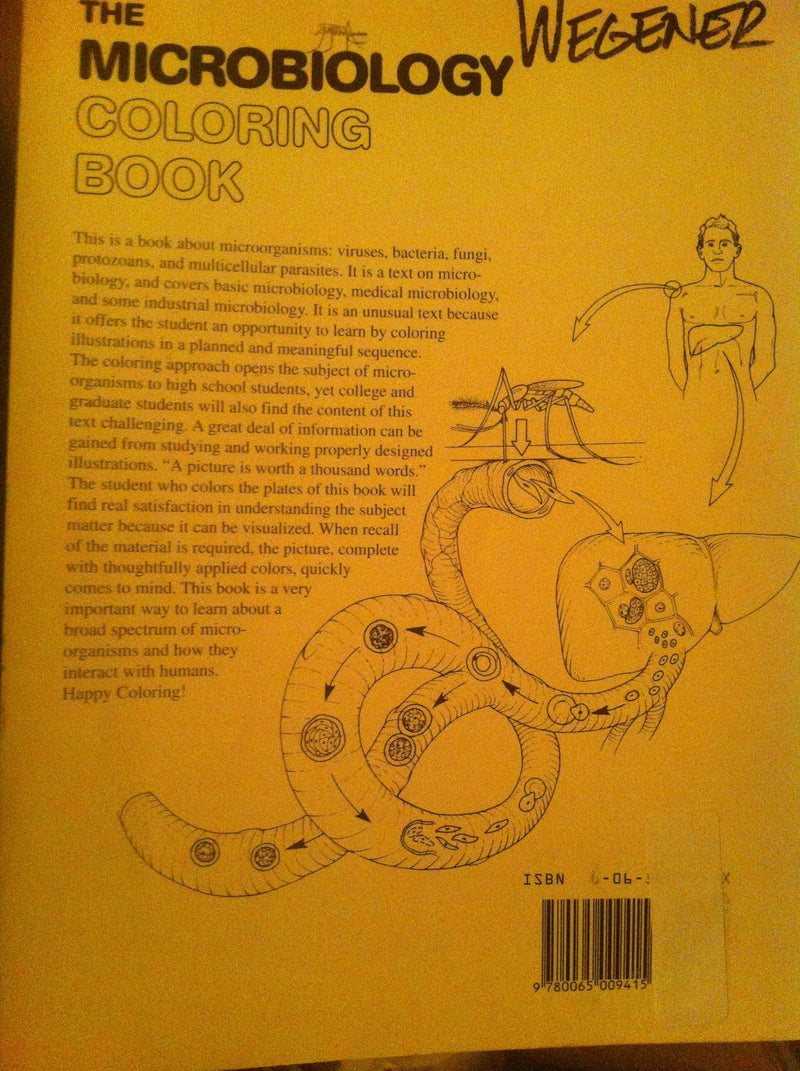 The Microbiology Coloring Book,Used