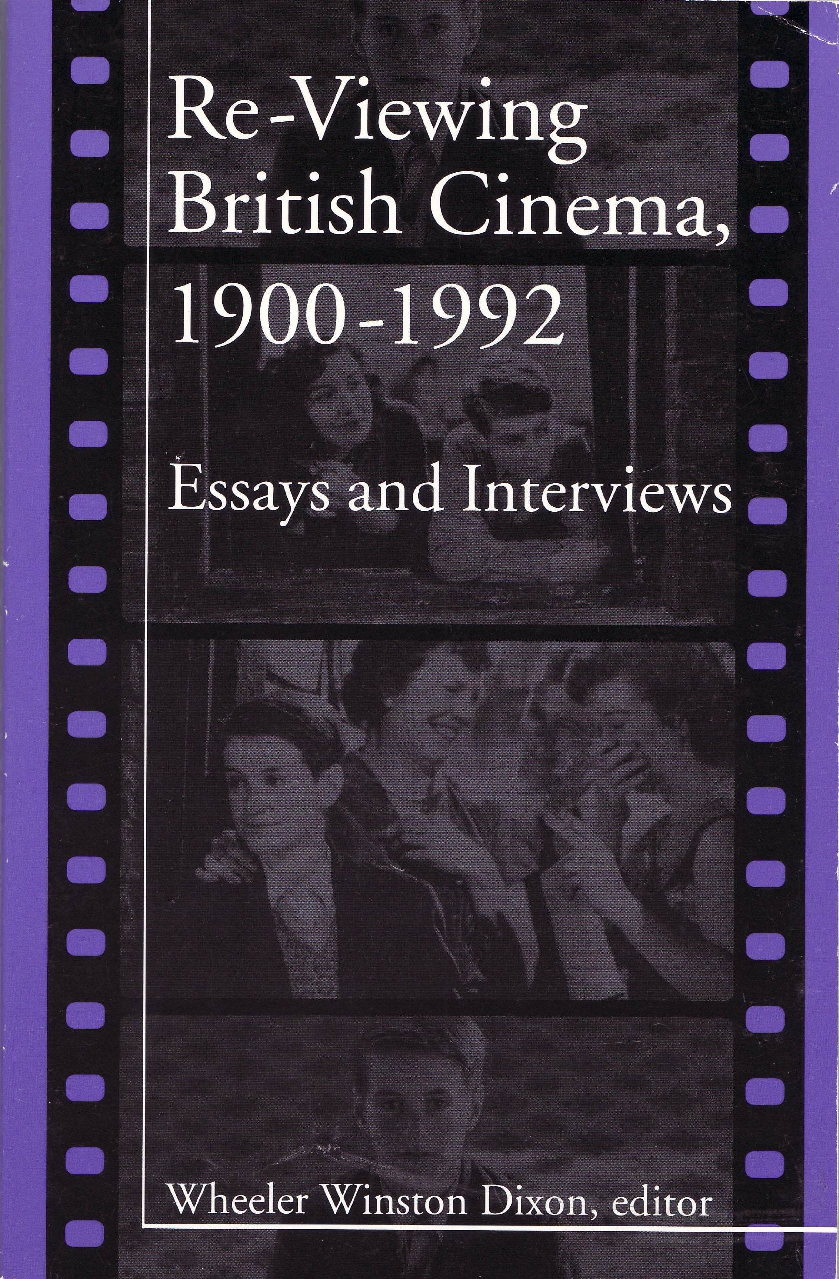 ReViewing British Cinema, 19001992: Essays and Interviews,Used