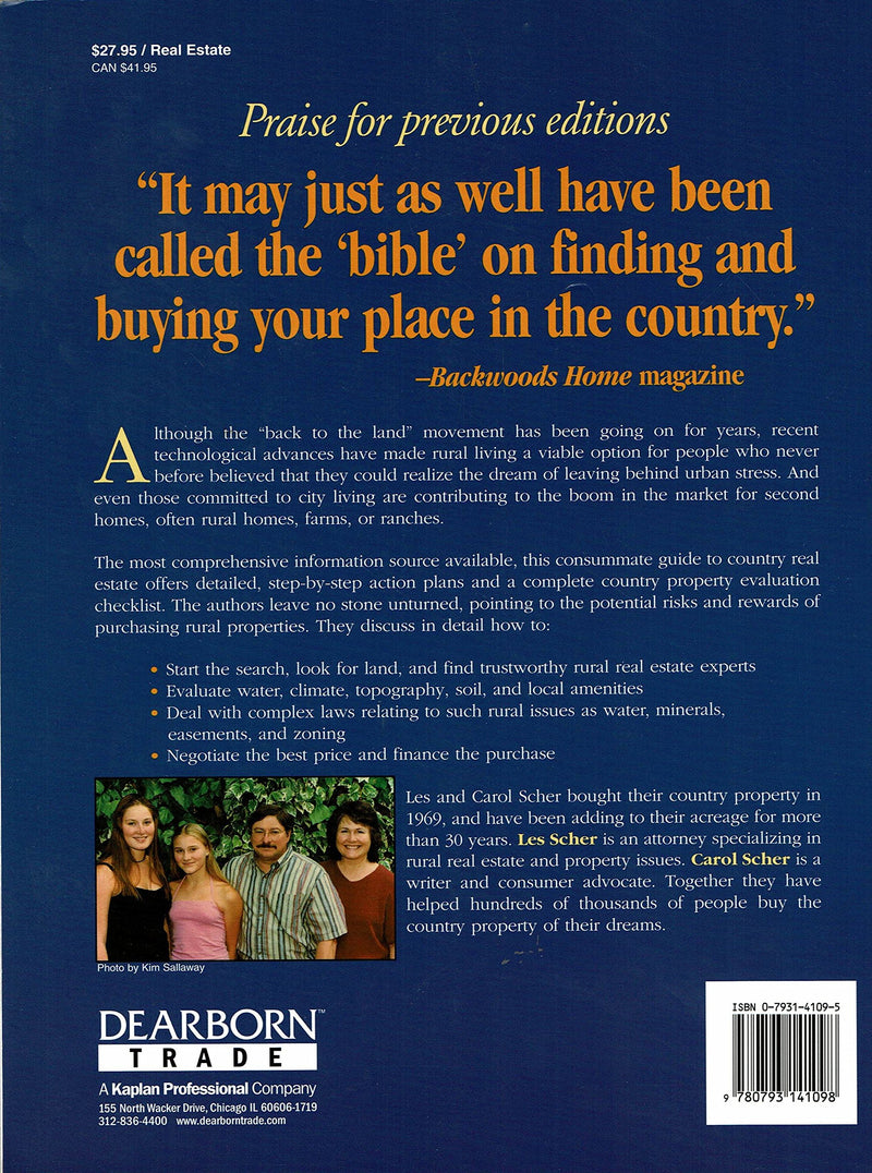 Finding & Buying Your Place In The Country (Finding And Buying Your Place In The Country),Used