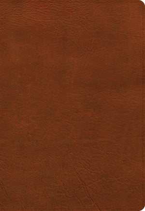 NASB Super Giant Print Reference Bible, Burnt Sienna LeatherTouch,Used