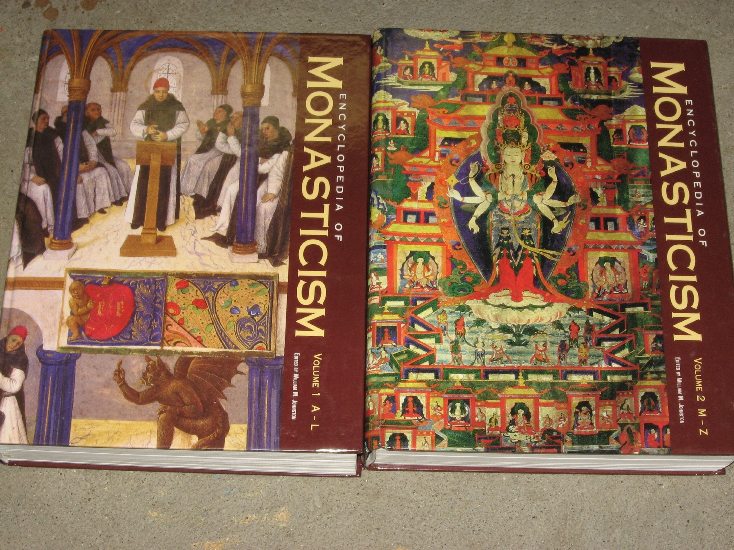 Encyclopedia of Monasticism: 2 volume set,Used