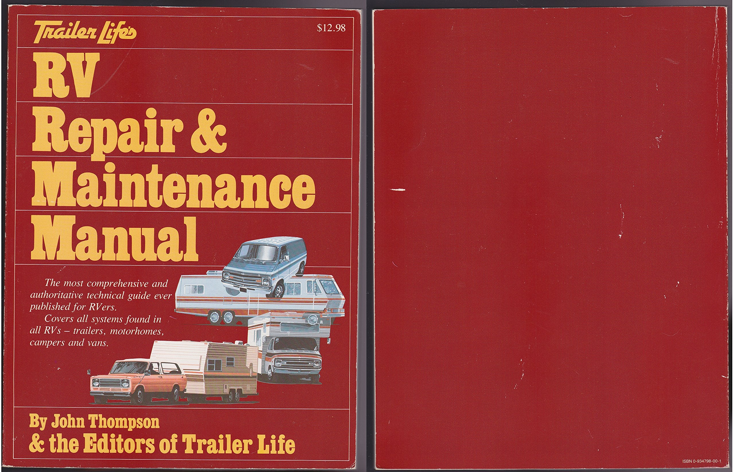 Trailer life's RV repair & maintenance manual,New