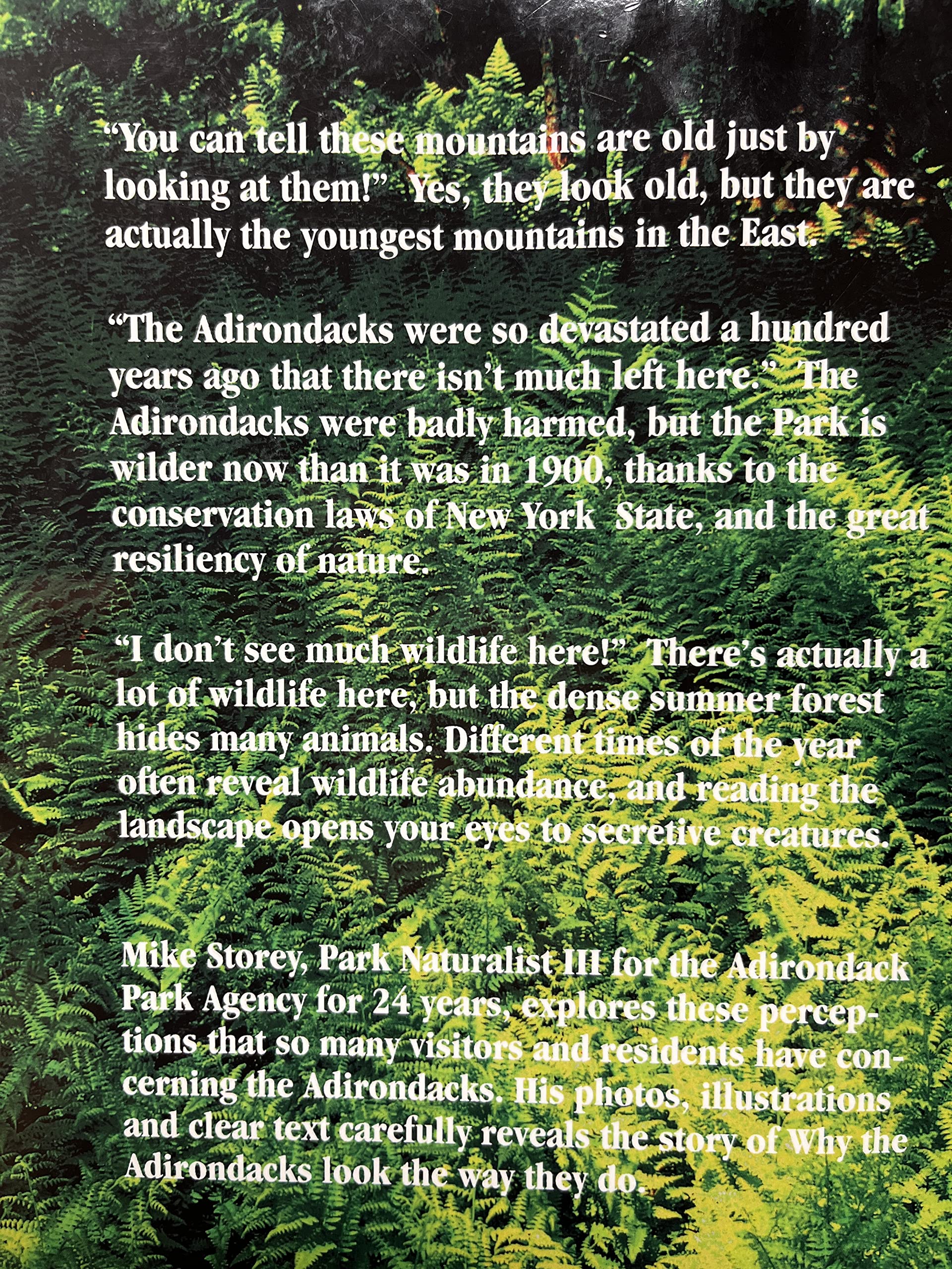 Why the Adirondacks Look the Way They Do: A Natural History,Used