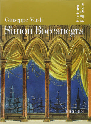 Simon Boccanegra: Full Score,New